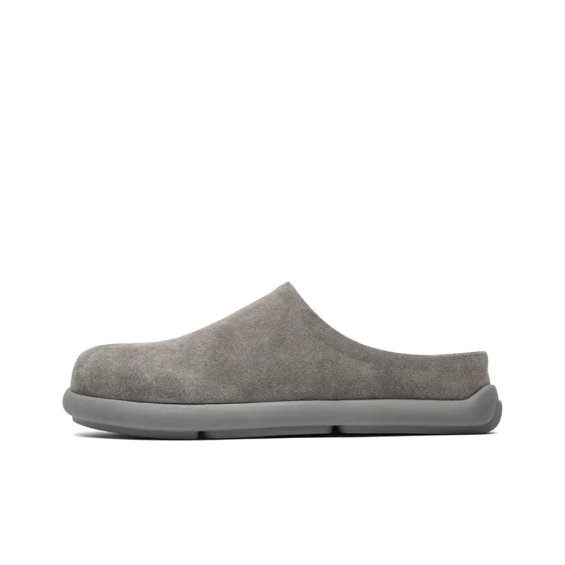 Chi Wolf Rubber Sole Closed Toe Slippers Unisex White-42