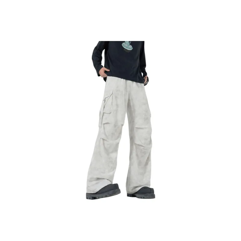 NEAR HERE Casual Pants Unisex-8