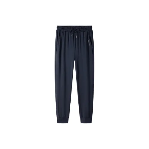 OUTDOOR PRODUCTS Knitted Sweatpants Men's Deep Navy Blue