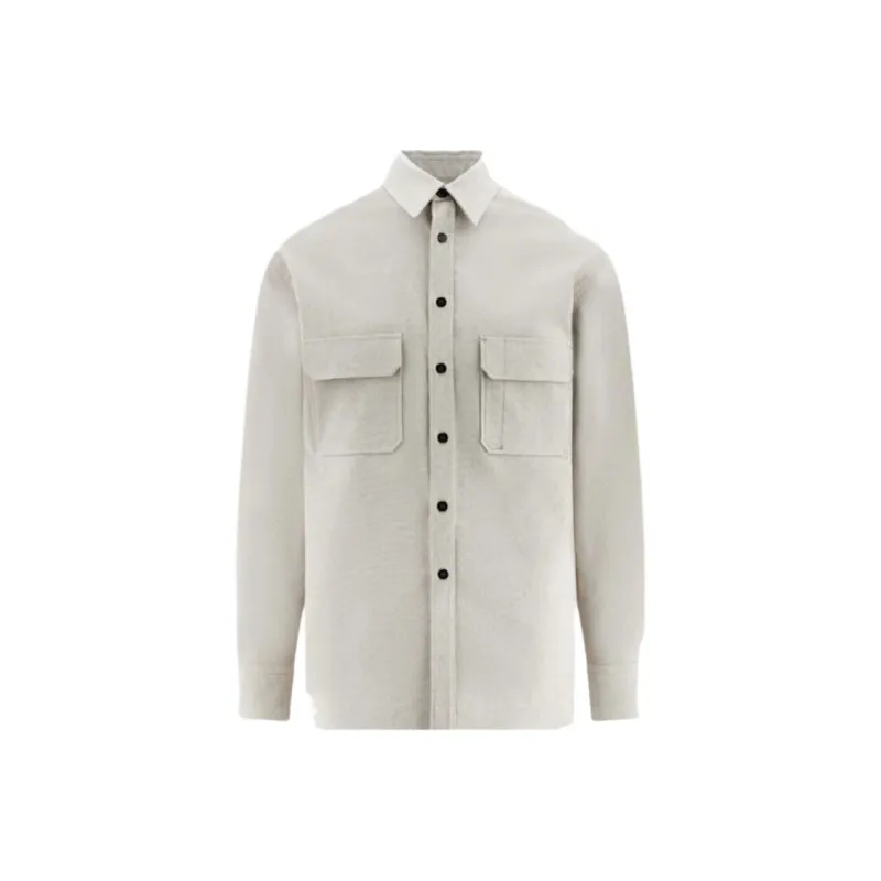 Ferragamo Long Sleeved Button Up Shirt-0