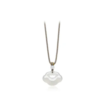 GIFU Chalcedony Jade Necklaces Women's