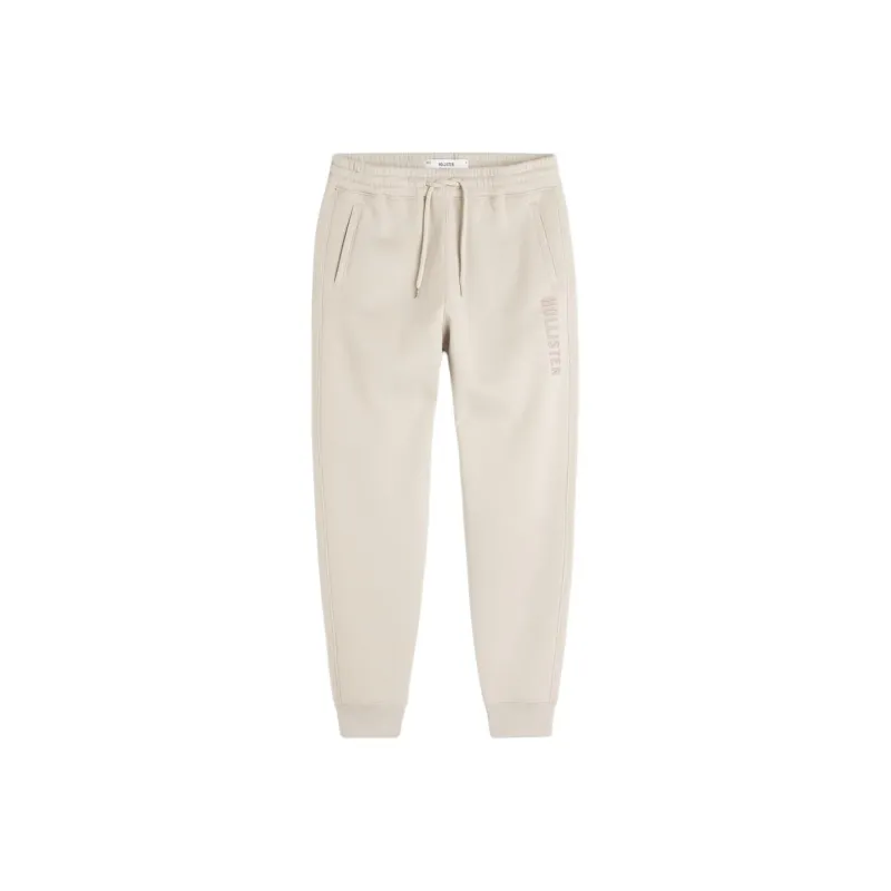 Hollister Knitted Sports Pants Men's Apricot-0
