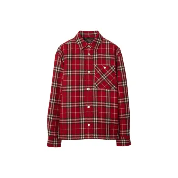 Burberry Checked Shirt Jacket