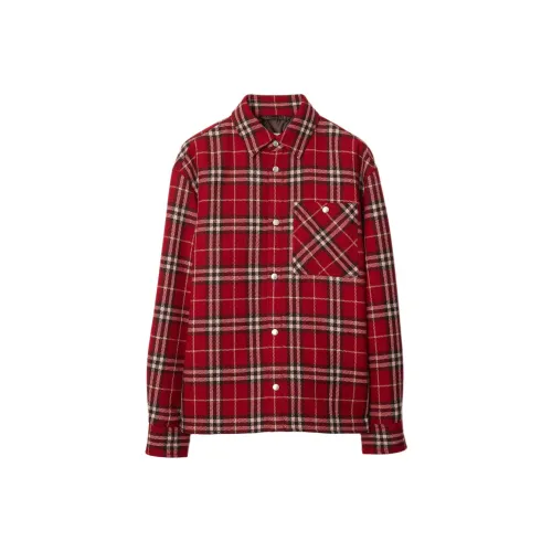 Burberry Checked Shirt Jacket