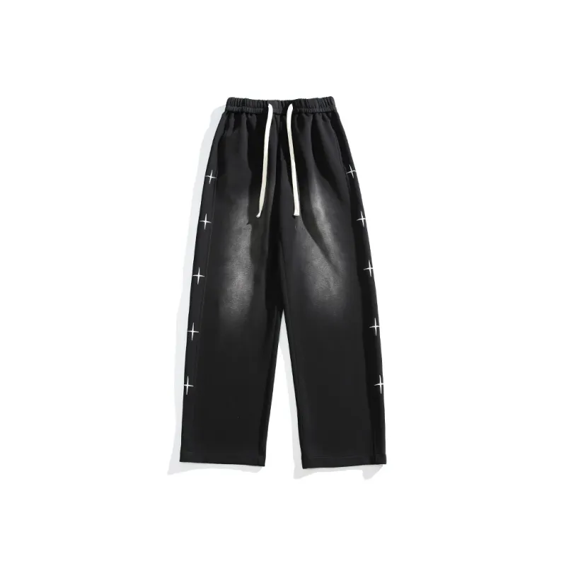 JUCY JUDY Casual Pants Unisex Black-0
