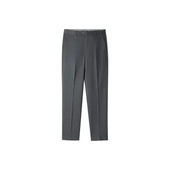 HLA Casual Pants Men Medium Gray Plaid 20