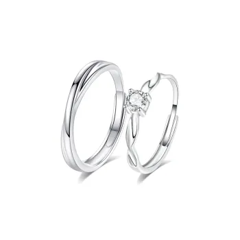 MISS TOOYA S999 Fine Silver Rings Unisex