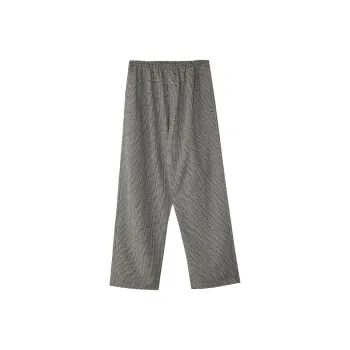 UNDERCOVER Throne Of Blood Plaid Rolled Cuff Trousers
