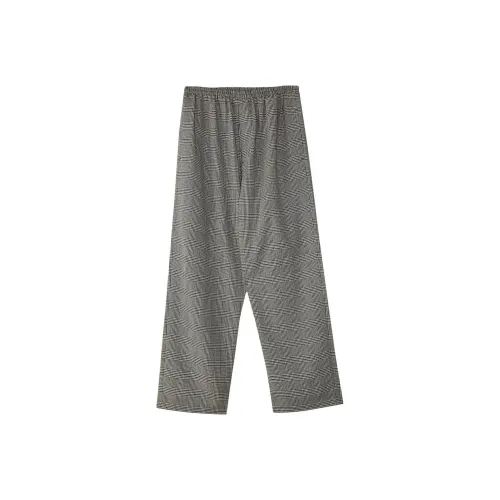 UNDERCOVER Throne Of Blood Plaid Rolled Cuff Trousers