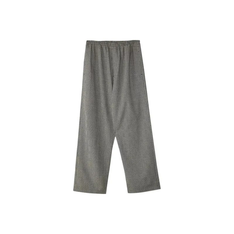 UNDERCOVER Throne Of Blood Plaid Rolled Cuff Trousers-0