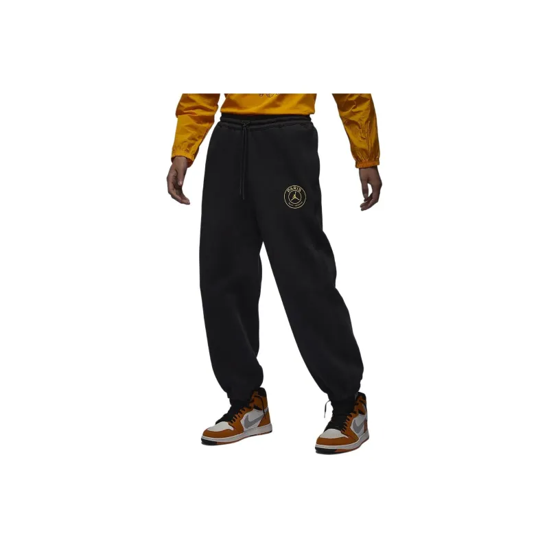 Jordan x PSG SS24 Knitted Sports Pants Men's Black-0