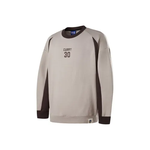 NBA Warriors Curry Sweatshirt Unisex Khaki