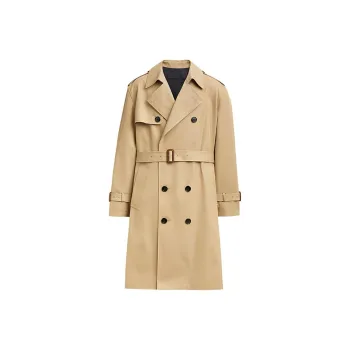 COACH FW24 Trench Coat Men's Khaki