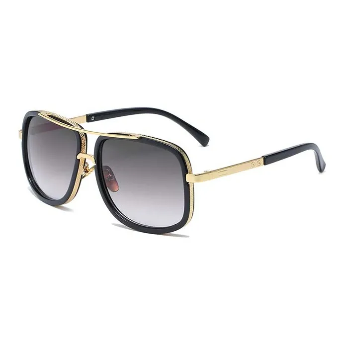 NOME Metal Square Sunglasses Unisex-4