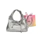 Silver without Charm-Shopping Bag