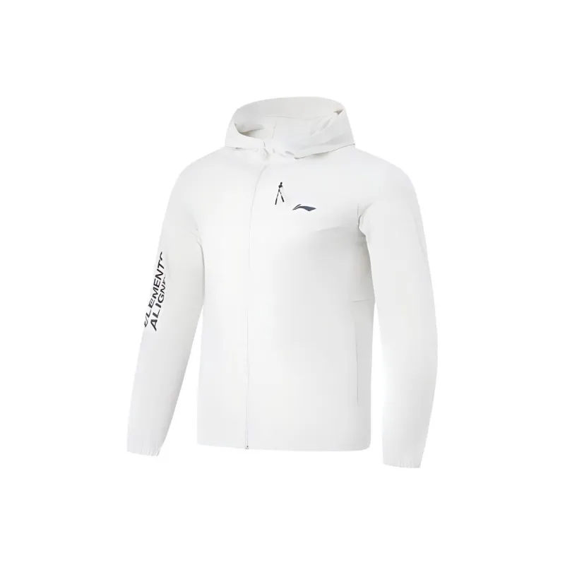 LiNing Fitness Series Trench Coat Men's Light Lime-0