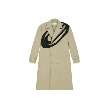 OVERCOOL Trench Coat Men's Light Khaki
