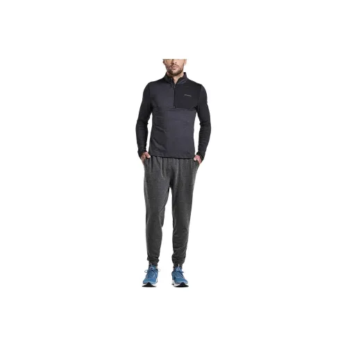Saucony Knitted Sports Pants Men's Gray