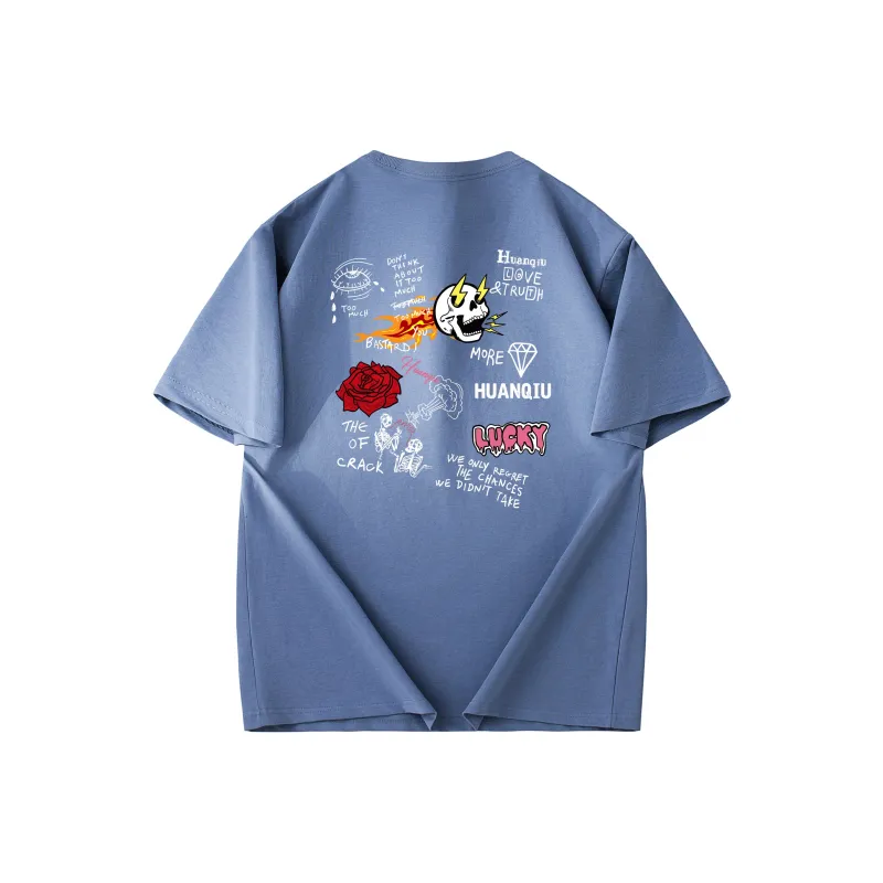 HUANQIU T Shirts Unisex-8
