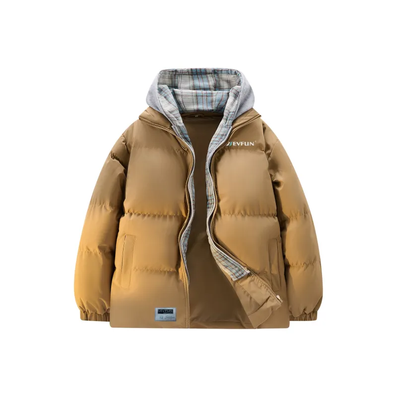 7 SEVFUN Puffer Jacket Unisex Navy Blue-9