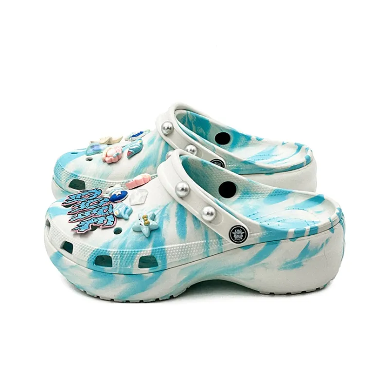 OUBT Summer Ocean Baby Clogs Women's Ink Blue-4