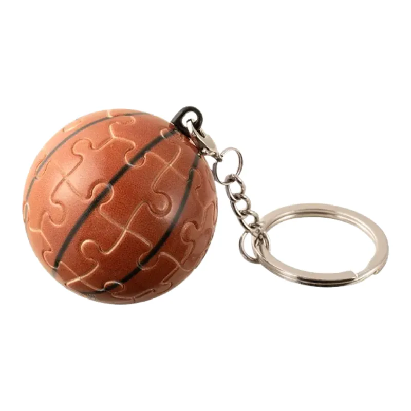 KRNE Plastic Puzzle Keychains Unisex-3