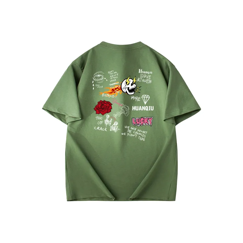 HUANQIU T Shirts Unisex-6
