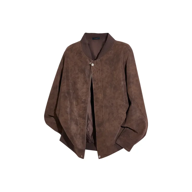 Yiwen Leather Jackets Unisex-14