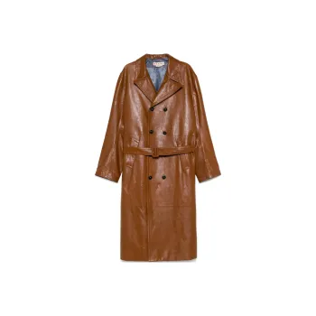 MARNI Shiny Leather Coat