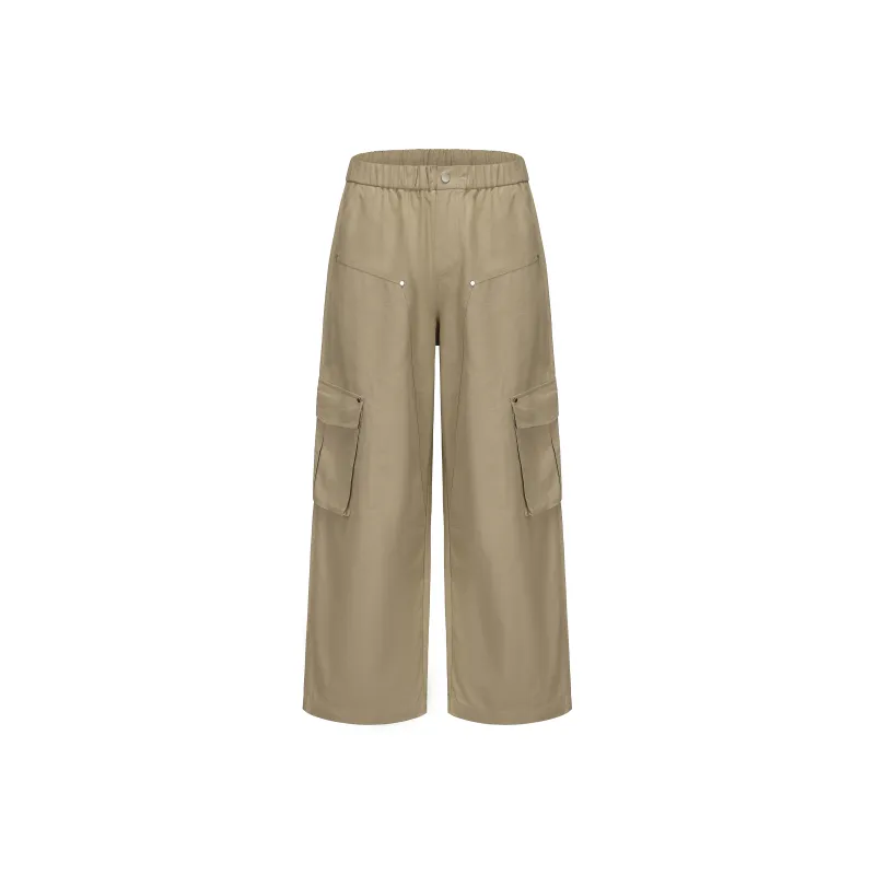 NSTNEW START Cargo Pants Unisex Khaki-0