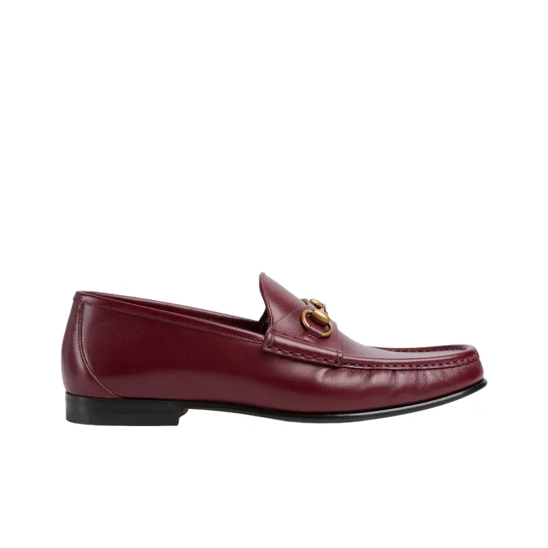 GUCCI Horsebit 1953 Casual Shoes Men's Red-1