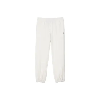 LACOSTE Knitted Sports Pants Men's White