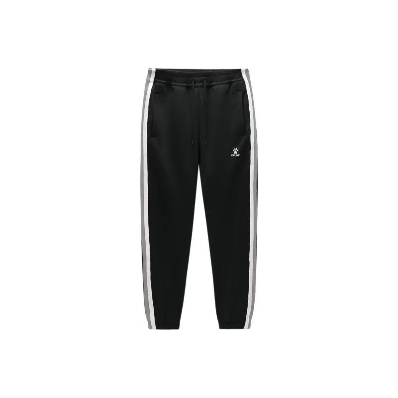 KELME Knitted Sweatpants Unisex Agate Black-0