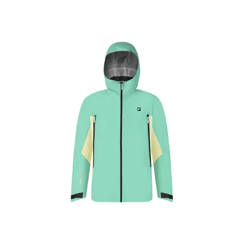 FILA Athletics Mountain Versatile Waterproof And Windproof Windbreaker rain Men's Cardamom Green GN