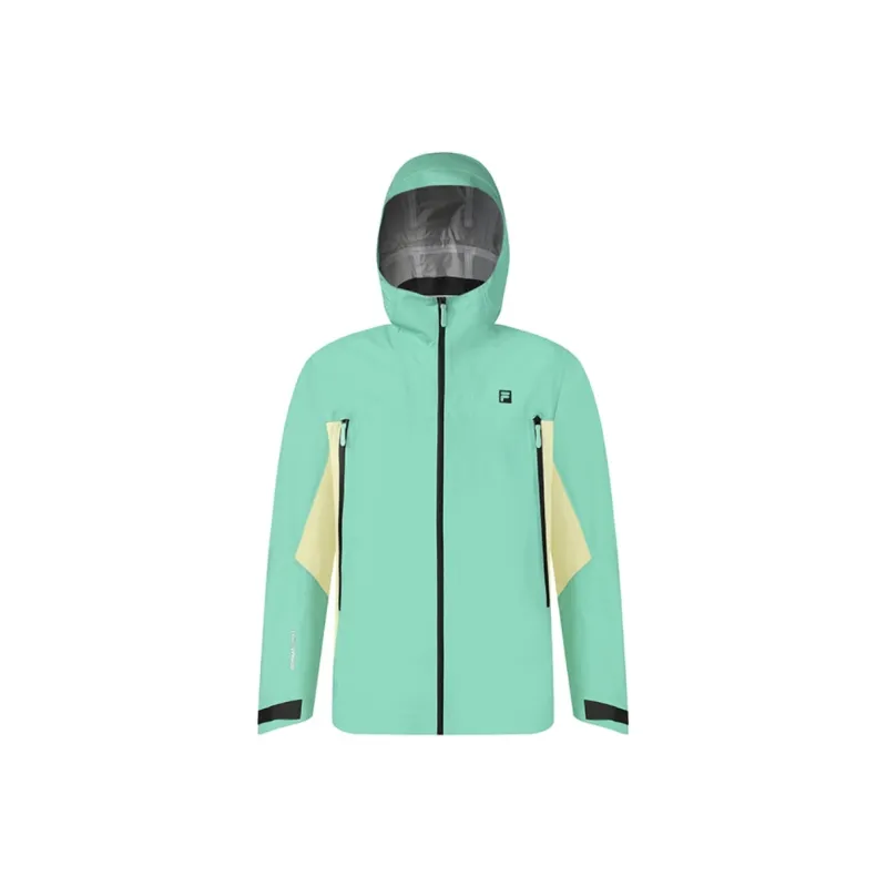 FILA Athletics Mountain Versatile Waterproof And Windproof Windbreaker Jacket Men's Cardamom Green GN-0