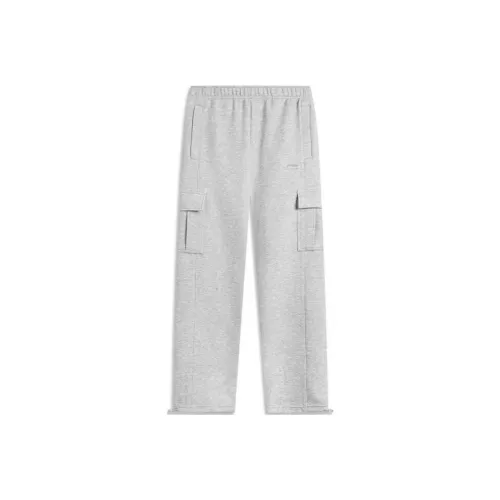 LiNing Sports Life Collection Casual Pants Men's BC17 Heather Gray