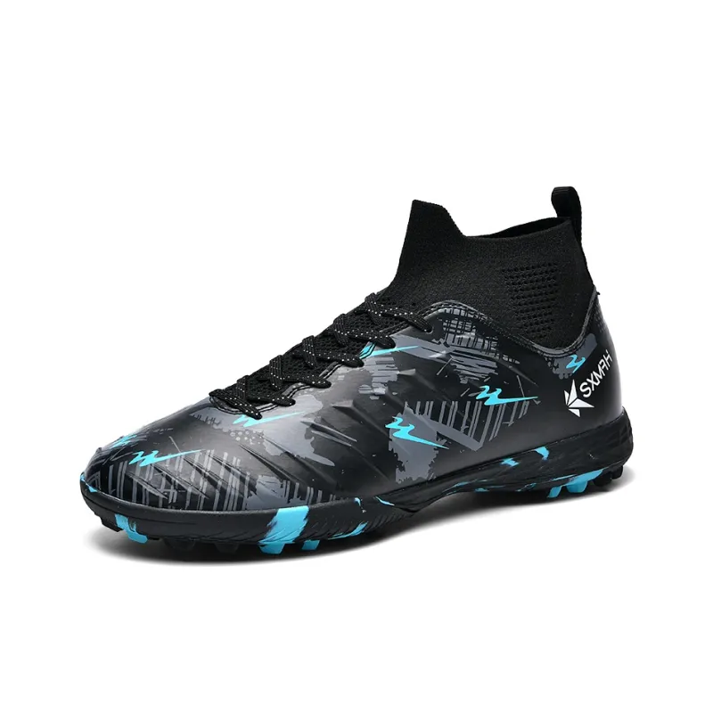 Binary TF Rubber Broken Studs Cushioning Coverage Abrasion Resistant Lightweight Slip Resistant Soccer Shoes Unisex-1
