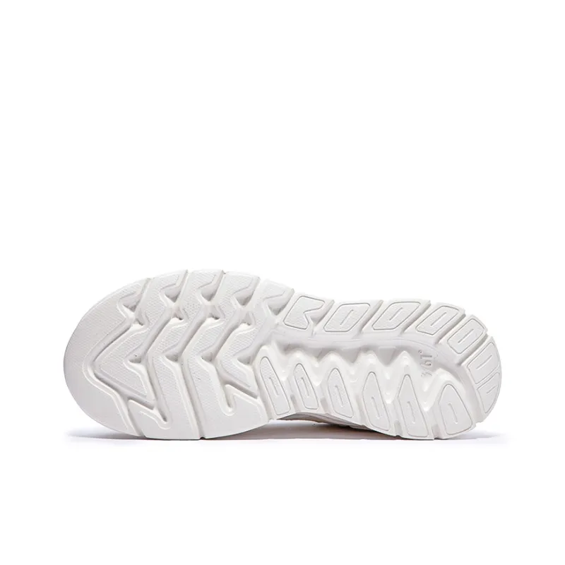 361° Abrasion Resistant Breathable Balance Low Top Casual Shoes Women's Feather White Sheer Blue-5