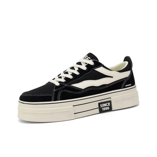 King Jinmai Thermal Slip Resistant Cushioning Abrasion Resistant Lightweight Low Top Skateboard Shoes Men's