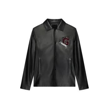 Givenchy College Leather Jacket