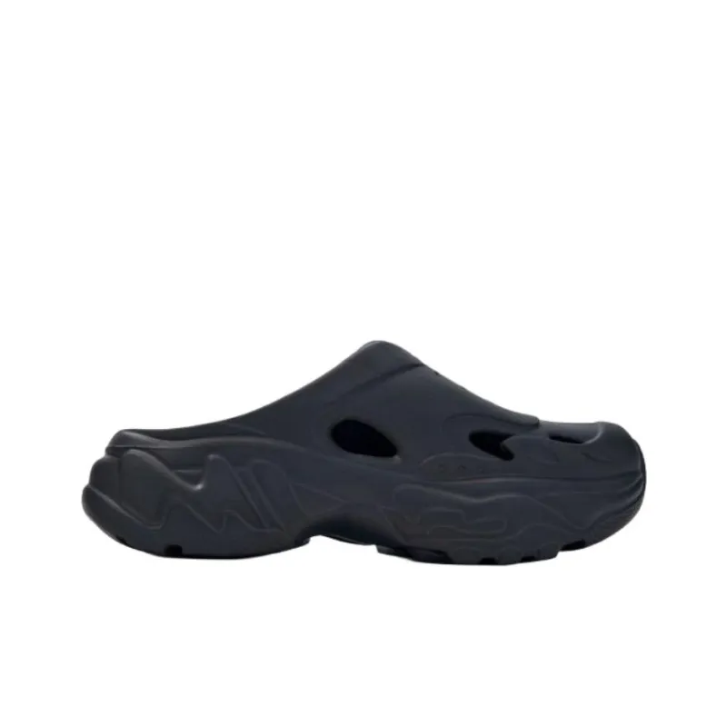 MLB Big Ball Chunky Abrasion Resistant Slip Resistant Closed Toe Slippers Unisex Black-1