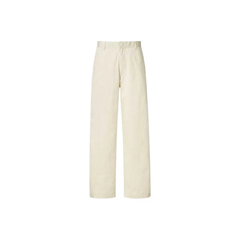 UNIQLO SS24 Casual Pants Men's Light Beige-0