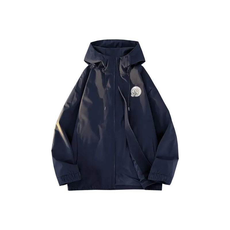BENGEN Jackets Coats Unisex Black-5