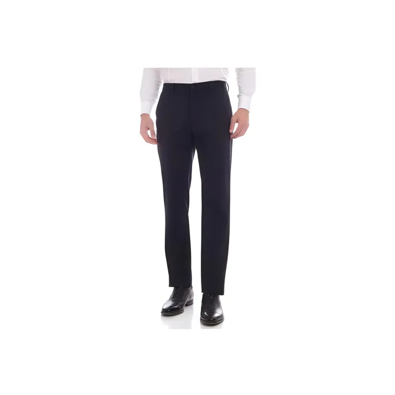 Zzegna Casual Pants Men Black-0