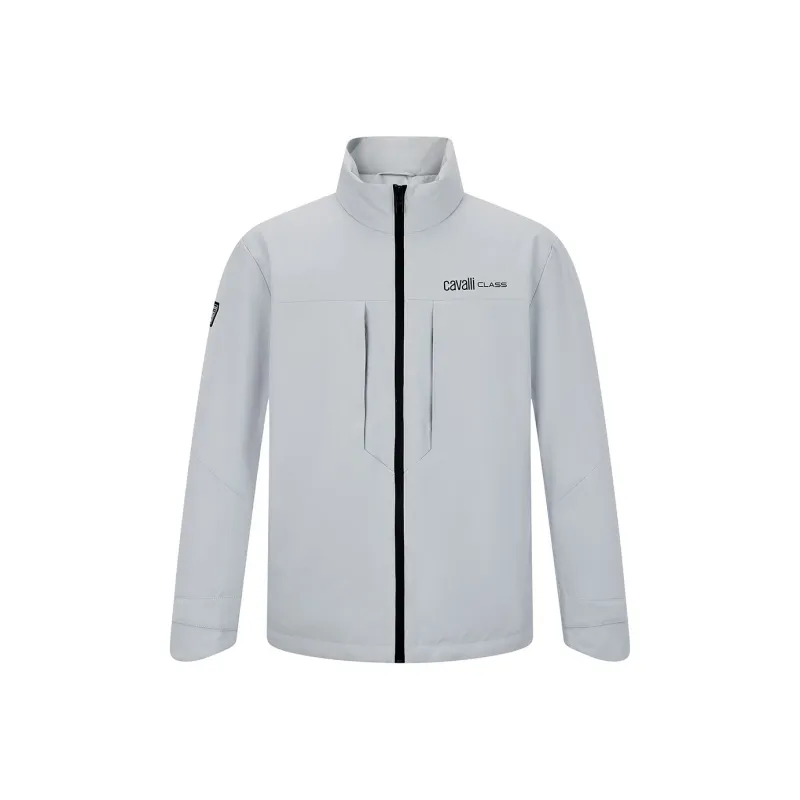 Cavalli Class Down Jacket Men's Black-6