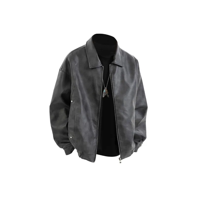 GOOSELIAR Leather Jacket Unisex-0