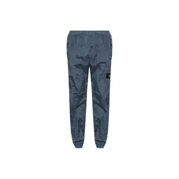 STONE ISLAND Casual Pants Men's Metal Air Force Blue Color
