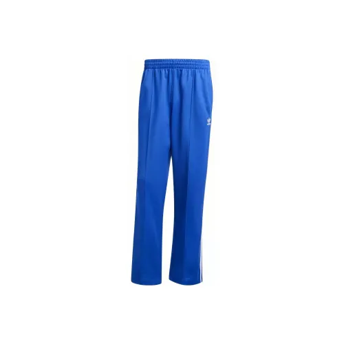 Adidas ADICOLOR BAGGY FIT FIREBIRD TRACK PANTS Knitted Sweatpants Men's Blue