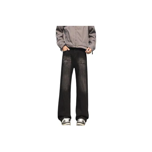 PANDA ADEVIL Jeans Unisex Black