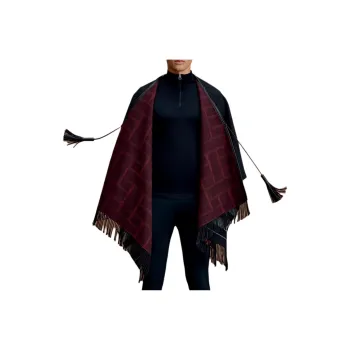 HERMES Cloaks Unisex Rouge Red